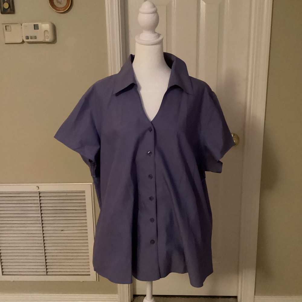Coldwater Creek Lavender Blouse